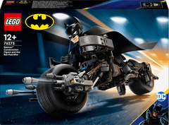 LEGO LEGO DC Batman 76273 Sestavitelná figurka: Batman a motorka Bat-Pod