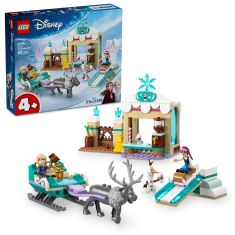 LEGO LEGO | Disney 43256 Anna a dobrodružství na saních