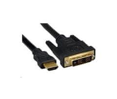 PremiumCord Kabel HDMI A - DVI-D M/M 2m