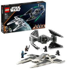 LEGO LEGO Star Wars 75348 Mandalorianská stíhačka třídy Fang proti TIE Interceptoru