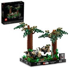 LEGO LEGO Star Wars 75353 Honička spídrů na planetě Endor – diorama