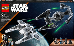 LEGO LEGO Star Wars 75348 Mandalorianská stíhačka třídy Fang proti TIE Interceptoru