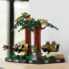 LEGO LEGO Star Wars 75353 Honička spídrů na planetě Endor – diorama