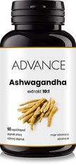 Advance nutraceutics Ashwangandha 90 kapslí - extrakt 10:1