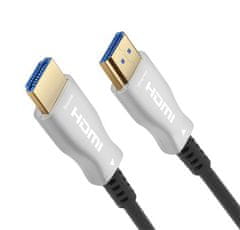 PremiumCord Kabel HDMI High Speed 4K@60Hz + Ethernet 25m, M/M, zlacené konektory