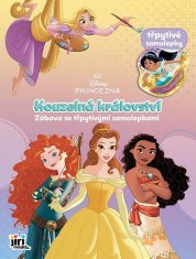 Disney Princezny - Zábava se třpytivými samolepkami