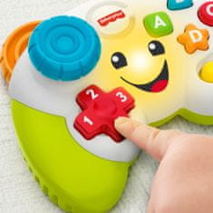 Fisher-Price Veselý herní ovladač CZ/SK/ENG/HU/PL, hudební hračka JFF19