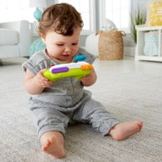 Fisher-Price Veselý herní ovladač CZ/SK/ENG/HU/PL, hudební hračka JFF19