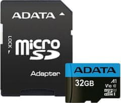 Adata MicroSDHC 32GB UHS-I 100 25MB s + adaptér