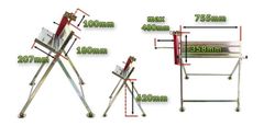 MAGG Magg 120009 Koza s držákem na řetězovou pilu - podstavec stojan pro řezání dřeva