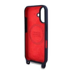 Red Bull Zadní kryt Silicone Vertical Logo MagSafe + Crossbody Popruh pro iPhone 16 Navy