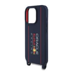 Red Bull Zadní kryt Silicone Vertical Logo MagSafe + Crossbody Popruh pro iPhone 16 Pro Max Navy