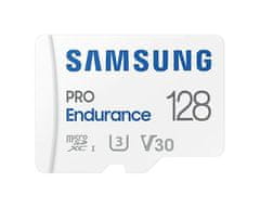 Samsung Paměťová karta PRO Endurance micro SDHC, 128GB, 100MBps, UHS-I U1, Class 10, + Adaptér