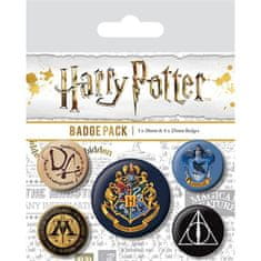 Epee Harry Potter Bradavice - set odznaků