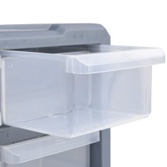 Vidaxl Organizér s 39 zásuvkami 38 x 16 x 47 cm