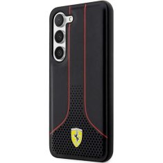 Ferrari FEHCS23SPCSK hard silikonové pouzdro Samsung Galaxy S23 5G black Perforated 296 P