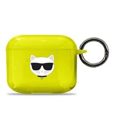 Karl Lagerfeld KLA3UCHFY pouzdro na AirPods 3. Generace Yellow Choupette