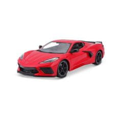 Maisto - 2020 Chevrolet Corvette Stingray, červená, 1:18