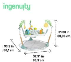 Ingenuity Aktivní centrum 6v1 Tummy to Toes Milestones 0m+