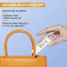 Garnier Neviditelná opalovací tyčinka SPF 50+ Ambre Solaire Super UV (Stick) 9 ml