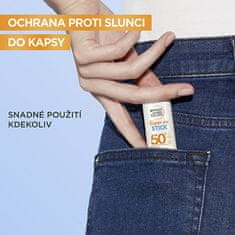 Garnier Neviditelná opalovací tyčinka SPF 50+ Ambre Solaire Super UV (Stick) 9 ml