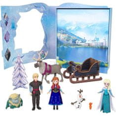 Disney Frozen Disney Frozen Pohádková kniha malé panenky Anna a Elsa s kamarády.