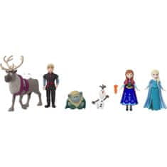 Disney Frozen Disney Frozen Pohádková kniha malé panenky Anna a Elsa s kamarády.