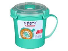 Sistema Sistema Microwave Hrnek na polévku 656 ml, mátová