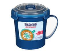 Sistema Sistema Microwave Hrnek na polévku 656 ml, modrá