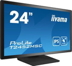 iiyama 24" LCD T2452MSC-B1:PCAP,IPS,FHD,HDMI