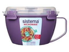 Sistema Sistema Microwave Dóza na nudle a hranolky 940 ml, fialová