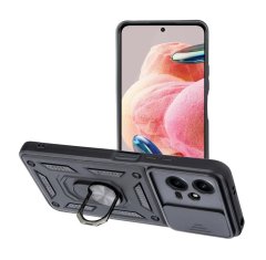 TopQ Kryt Armor Lens Xiaomi Redmi Note 12 5G ultra odolný černý 95365