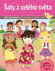 Camel Julie: Šaty z celého světa - kniha samolepek