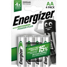 Energizer Baterie AA/HR6 2000mAh POWER PLUS 4ks (blistr)