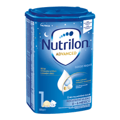 Nutrilon 1 Advanced Good Night počáteční kojenecké mléko od narození 800 g