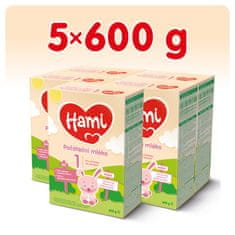 Hami 1 5 x 600 g pčáteční kojenecké mléko