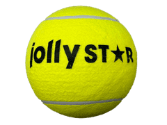 Alltoys Tenisový míček XXL JollyStar 23 cm žlutý