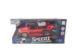 Alltoys Auto 1:20 s efektem kouře RC červené