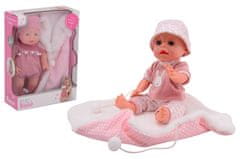 Johntoy Panenka Baby Rose deluxe 35 cm