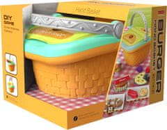 Alltoys Hrací set – Piknikový Burger košík