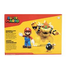 Jakks Pacific Hrací sada s pohyblivými postavičkami Mario a Bowser