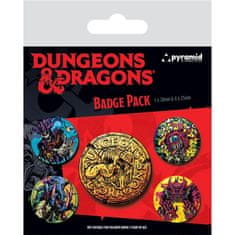 Set odznaků Dungeon and Dragons