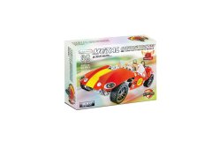 Alltoys Kovová stavebnice retro závodní auto 230 ks