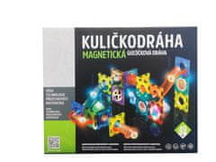 Alltoys Kuličkodráha magnetická se světlem 49ks