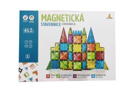 Alltoys Magnetická stavebnice 45ks