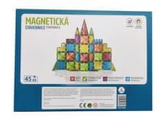 Alltoys Magnetická stavebnice 45ks