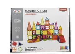 Alltoys Magnetická stavebnice 66ks