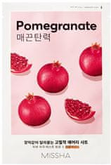 MISSHA Zpevňující pleťová maska Pomegranate Airy Fit (Sheet Mask) 19 ml