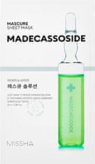 MISSHA Zklidňující pleťová maska Mascure Madecassoside (Sheet Mask) 28 ml