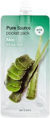 MISSHA Hydratační noční maska Aloe Vera Pure Source (Pocket Pack) 10 ml